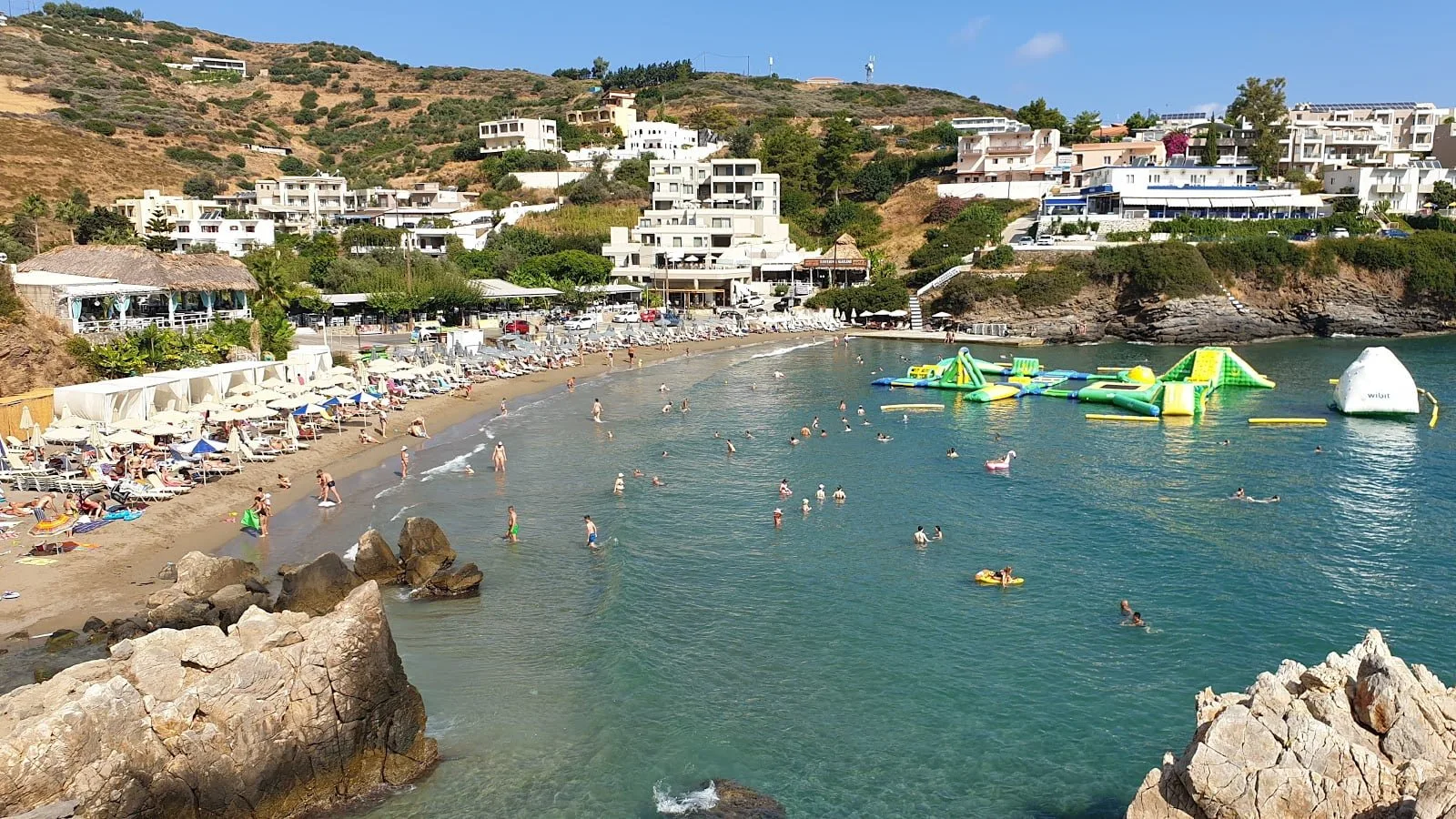 Varkotopos beach watersports, Crete, Greece