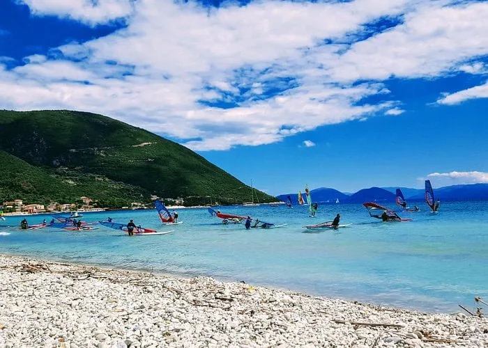 Vasiliki beach watersports, Ionian-Islands, Greece