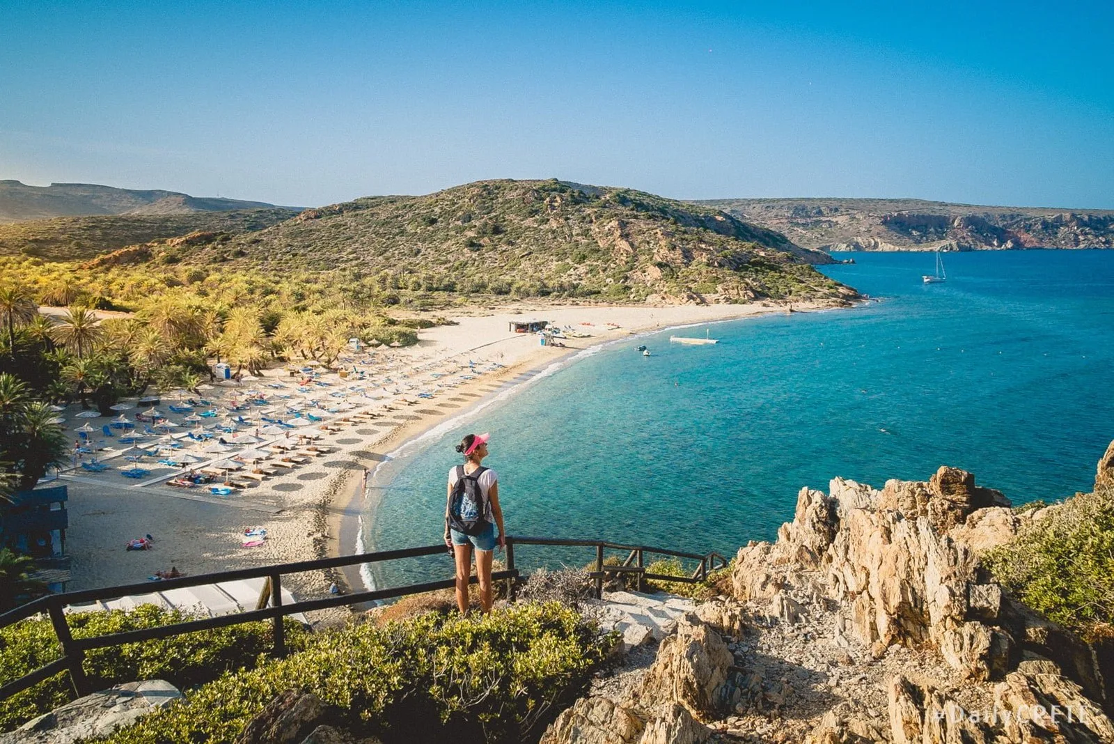 Vai beach watersports, Crete, Greece