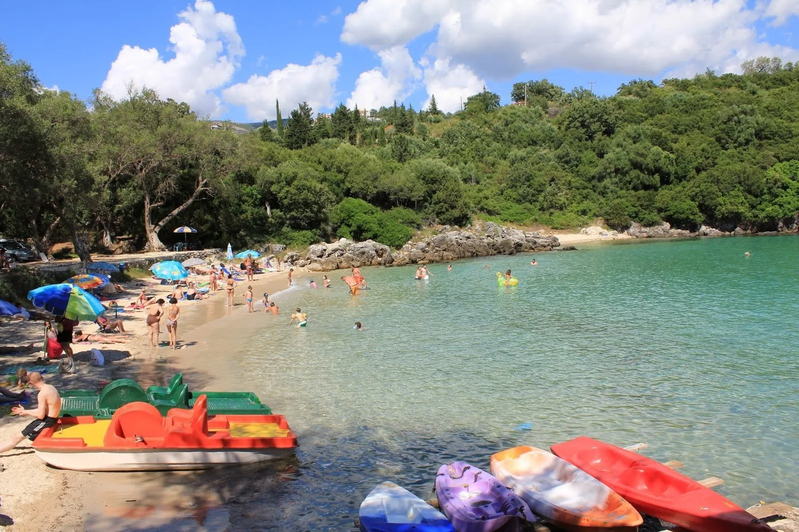 Zavia beach watersports, Epirus, Greece