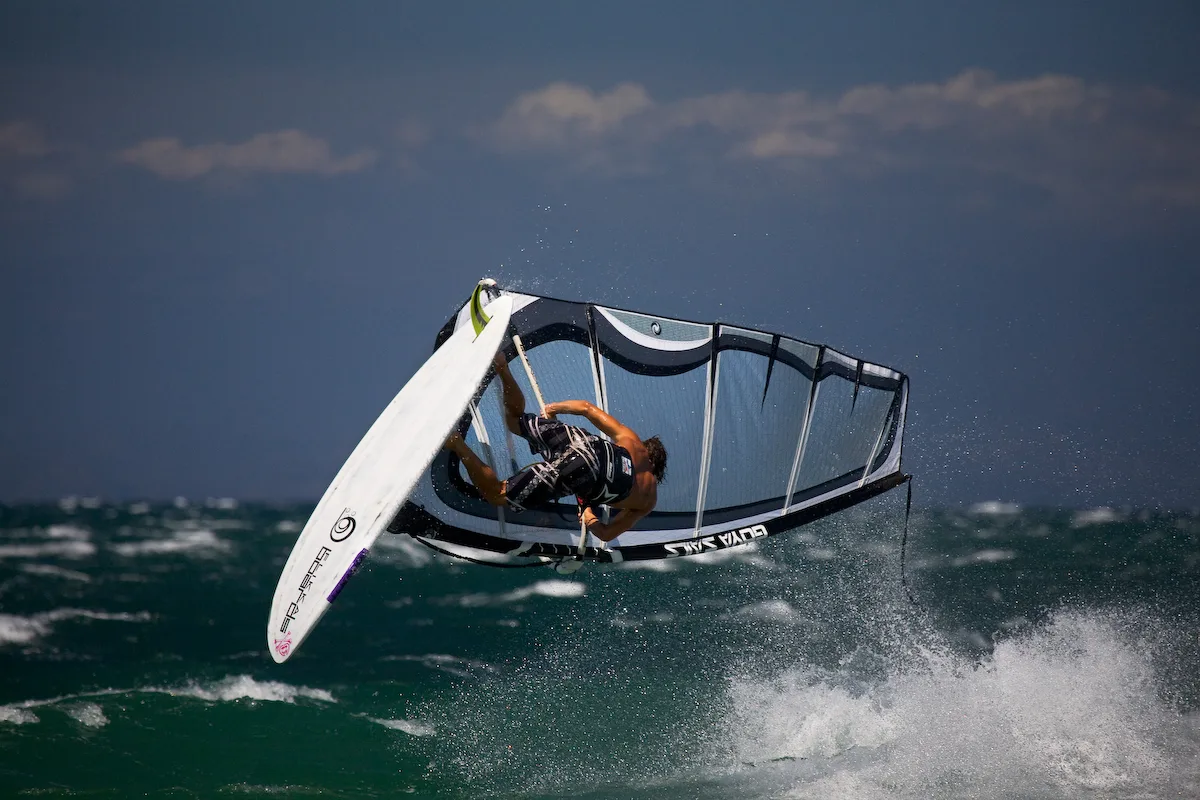 Porto Pollo beach watersports, Sardinia, Italy