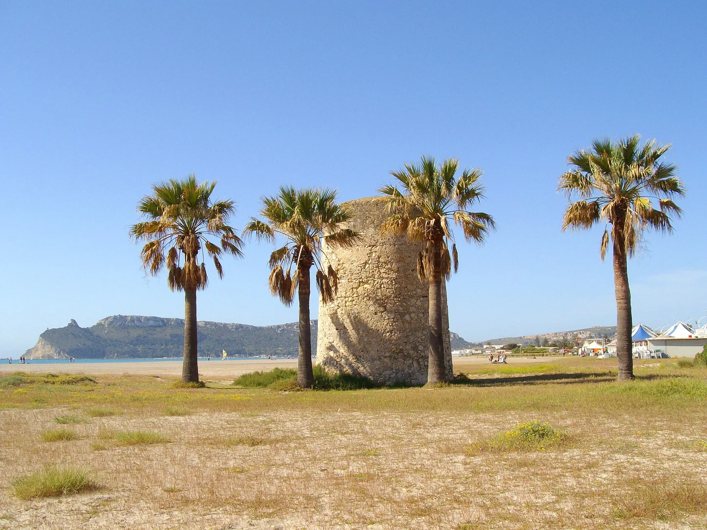 Poetto beach watersports, Sardinia, Italy