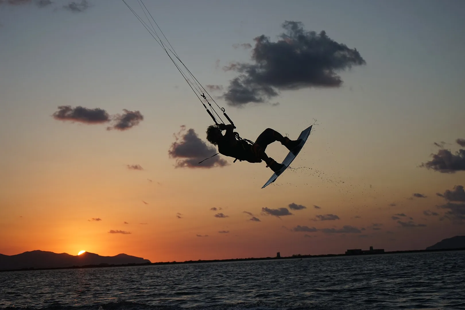 Lo Stagnone beach watersports, Sicily, Italy
