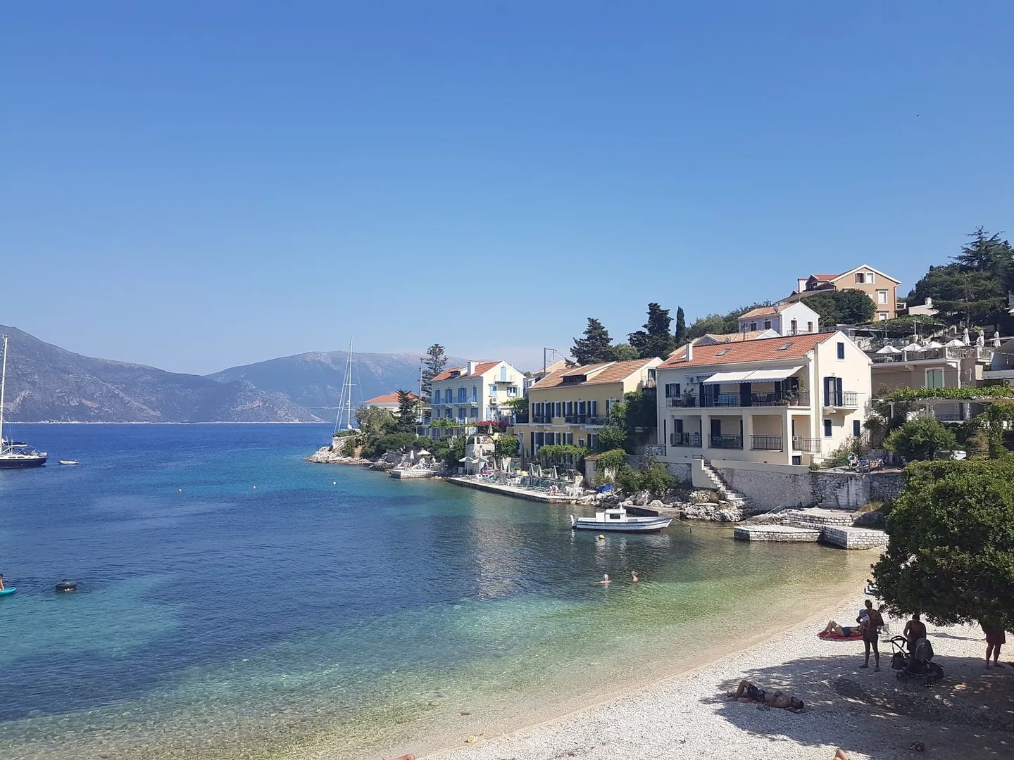 Zavalata beach watersports, Ionian-Islands, Greece