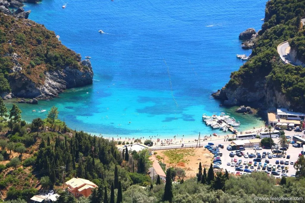 Agios Spiridon Paleokastritsas watersports scene