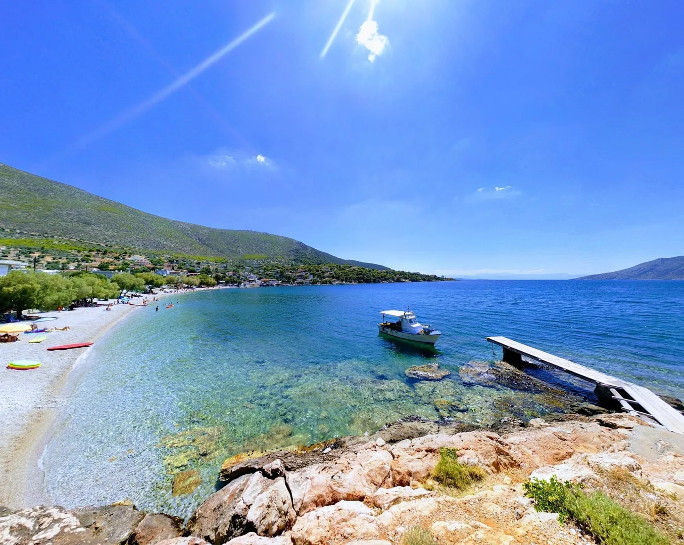 Agios Vasilios watersports scene