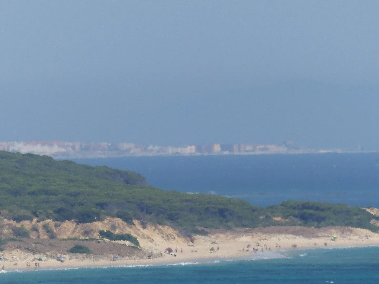 Playa de Bolonia beach watersports, Andalusia, Spain