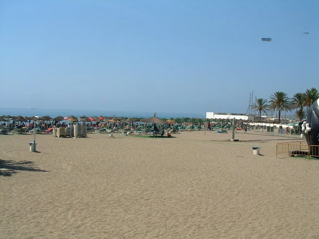 Playa de Venus (Marbella) beach watersports, Andalusia, Spain