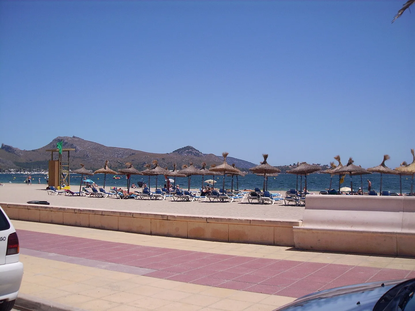 Port de Pollença Beach beach watersports, Mallorca, Spain