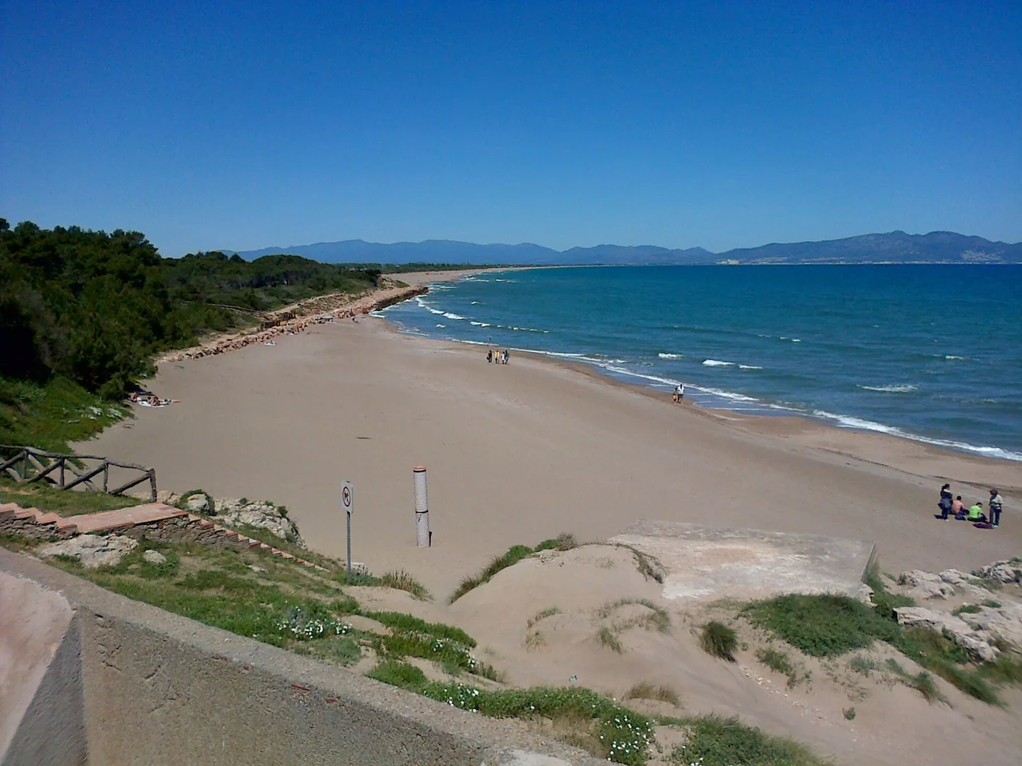 Sant Pere Pescador (Bay of Roses) beach watersports, Catalonia, Spain
