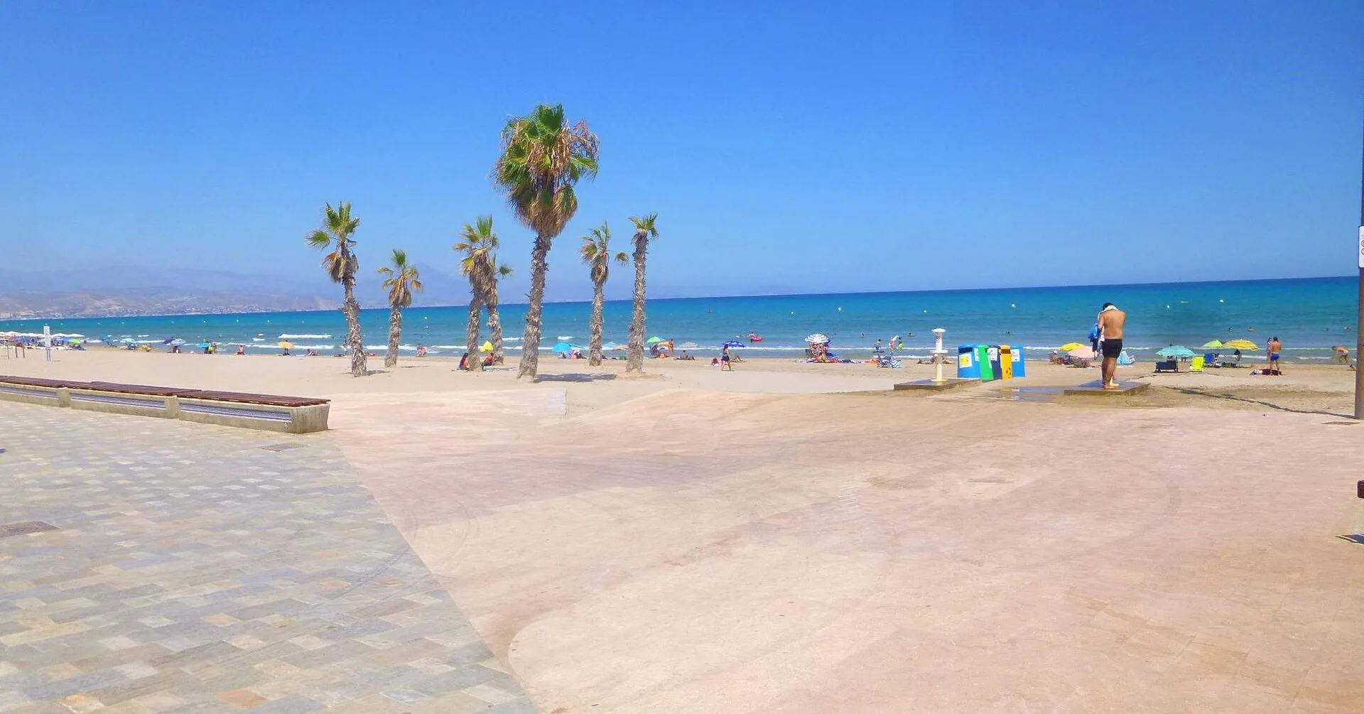 Playa de San Juan (Alicante) beach watersports, Valencia, Spain