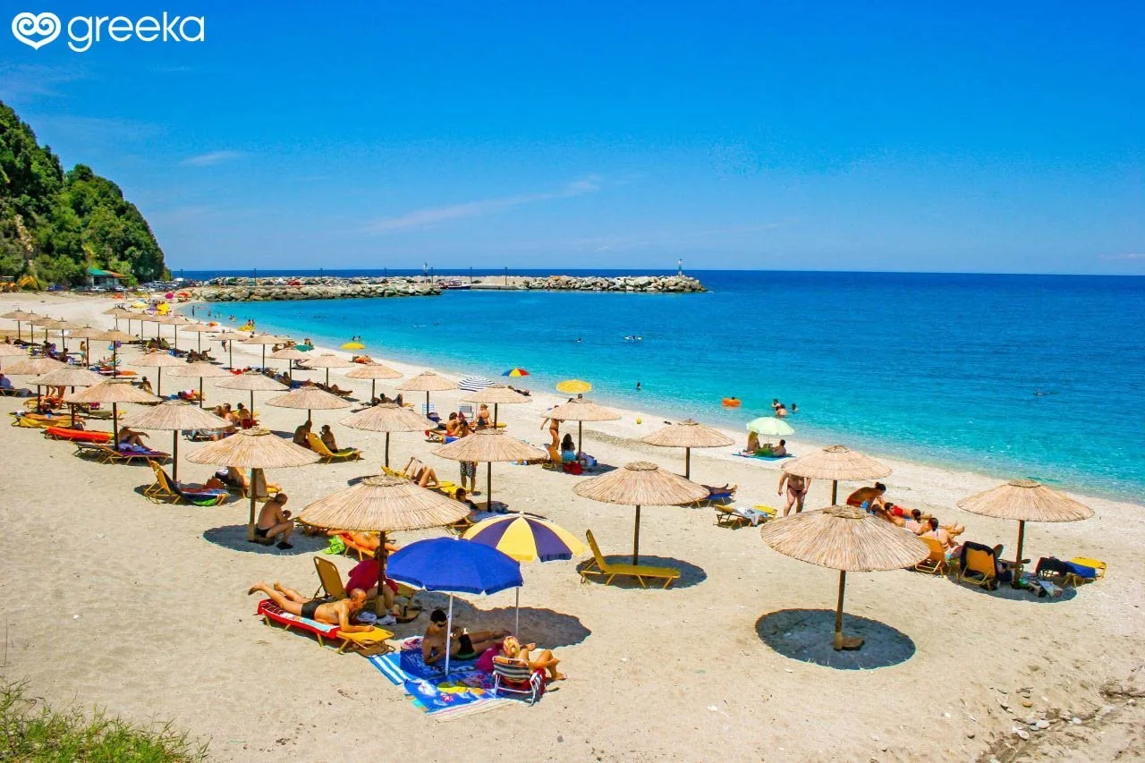 Agiou Ioanni beach watersports, Thessaly, Greece