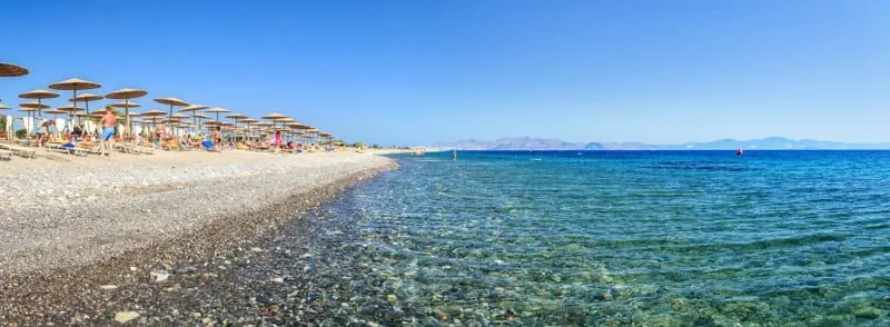 Akrotiri Louros beach watersports, South-Aegean, Greece