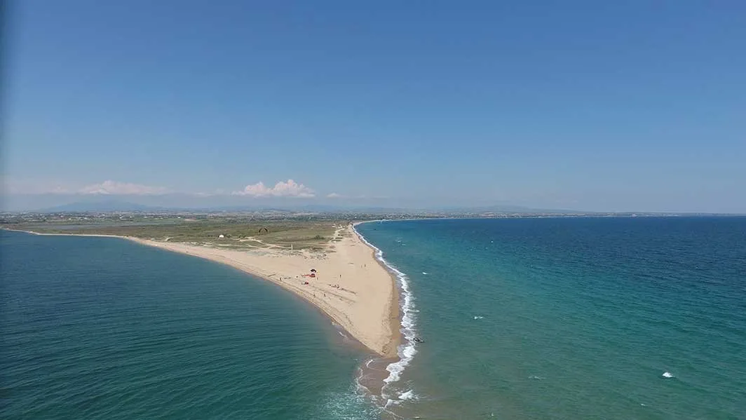 Potamos Epanomis watersports scene