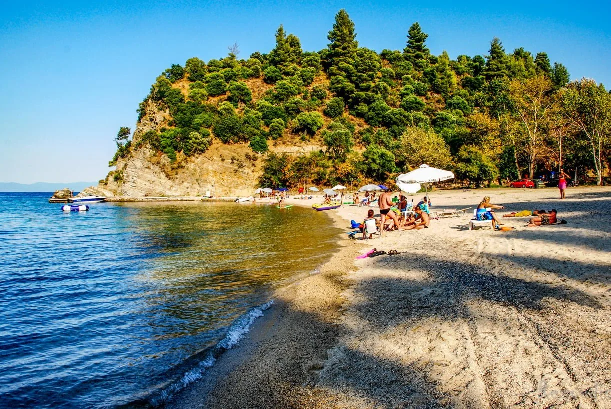 Akti Zografou watersports scene