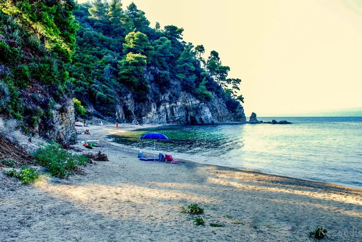 Akti Zografou beach watersports, Central-Macedonia, Greece