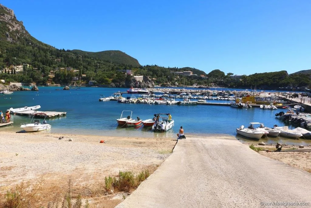 Alipa Paleokastritsas watersports scene